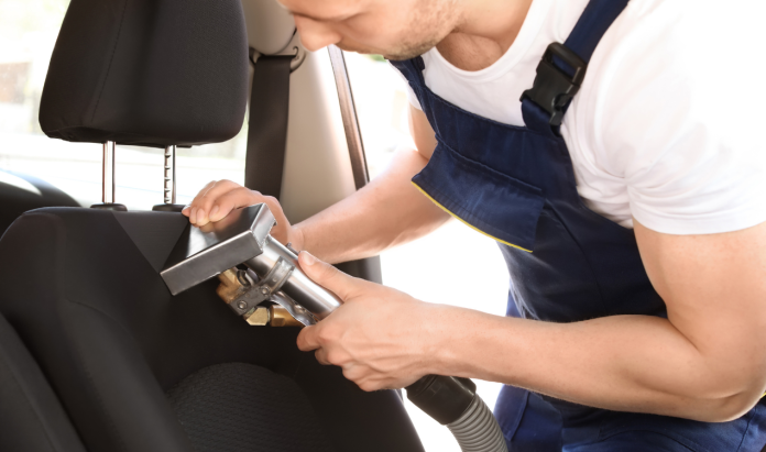How to remove oil stains from cloth car seats