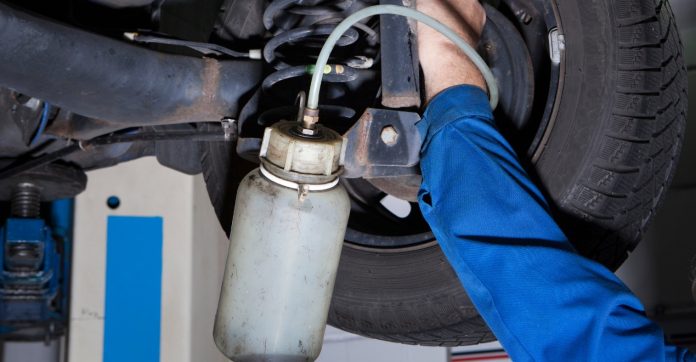 Brake Fluid Leak