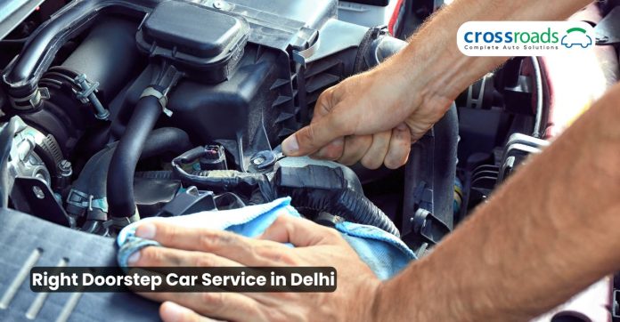 Right Doorstep Car Service in Delhi Doorstep Car Service